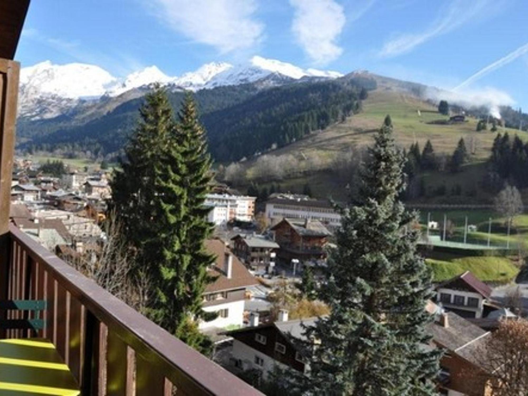 Moderne Centre Village Avec Balcon Et Garage - Fr-1-459-222 Appartement La Clusaz